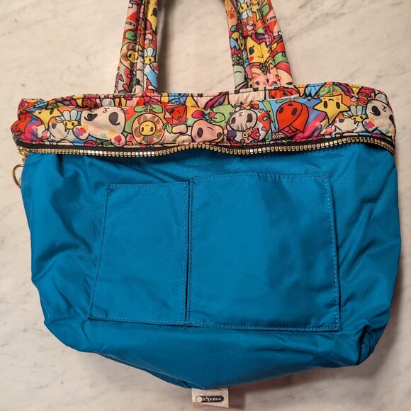 Tokidoki LeSportSac Nuvola Tote Bag Tulipets RARE - Picture 8 of 16